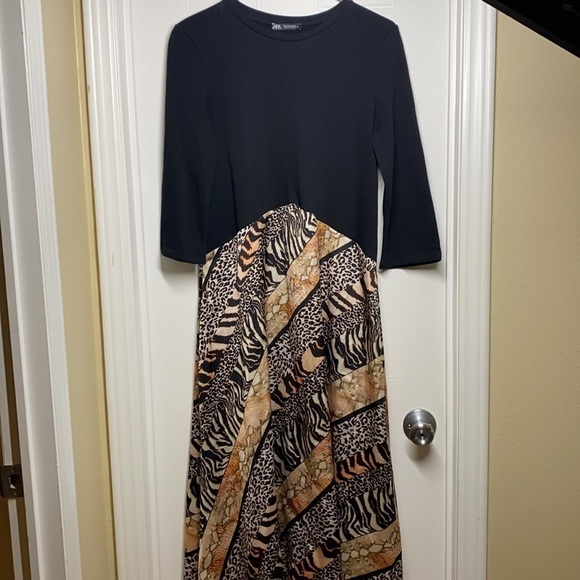 Zara - Two Toned Dress Size Small - Picture 5 of 6